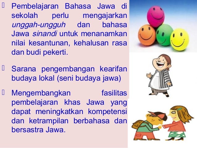 Kebijakan Penerapan Kurikulum 13 Bahasa Jawa