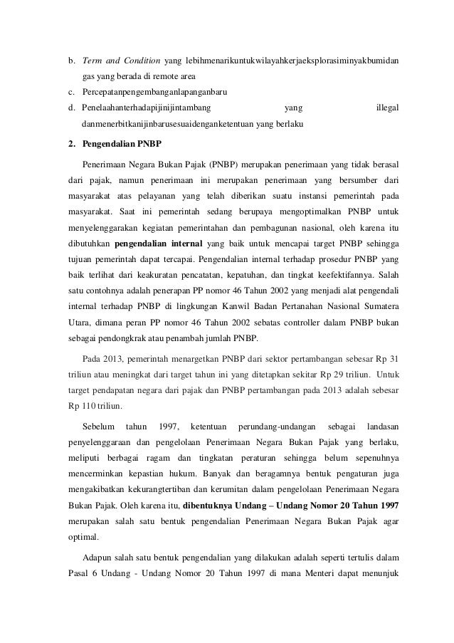 Kebijakan Penerimaan Pemerintah