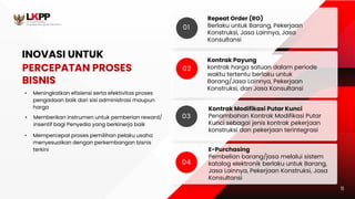 dokumen kebijakan pengadaan barang dan jasa | PDF