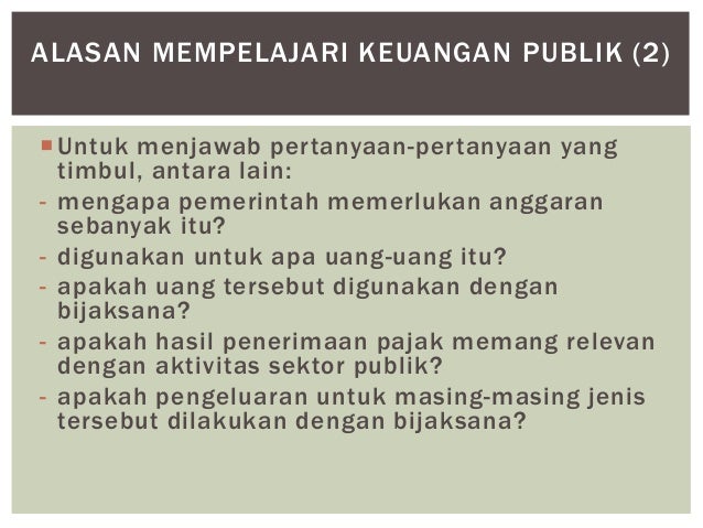 Kebijakan Publik 1
