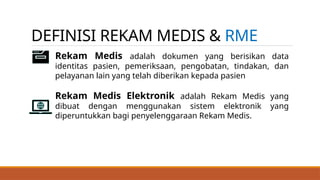 Rumus Rme Kebijakan RME di Kabupaten x draft konsep | PPTX