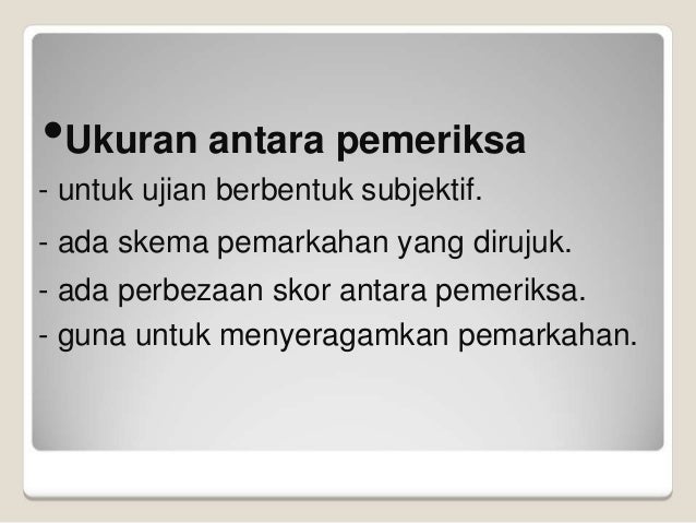 Kebolehpercayaan kesahan_instrumen