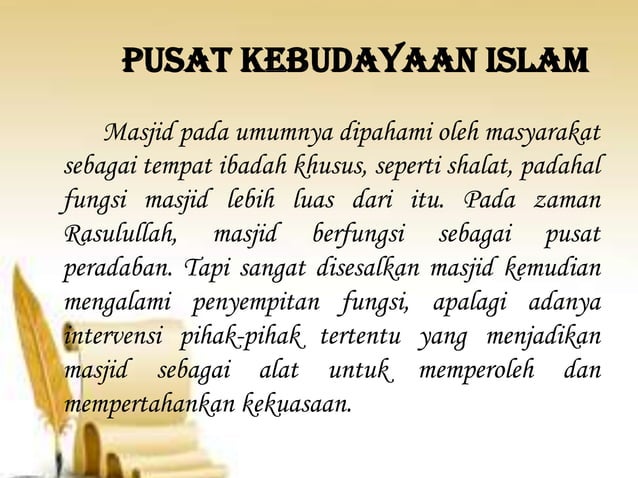 Kebudayaan islam
