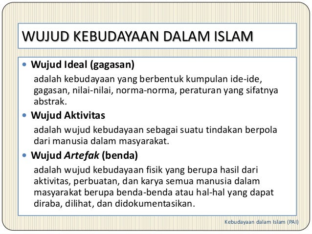 Kebudayaan islam
