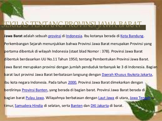 Kebudayaan Jawa Barat