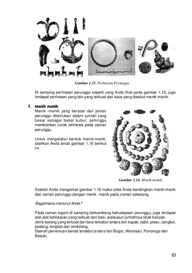 Contoh Gambar Zaman Prasejarah - Contoh Ole