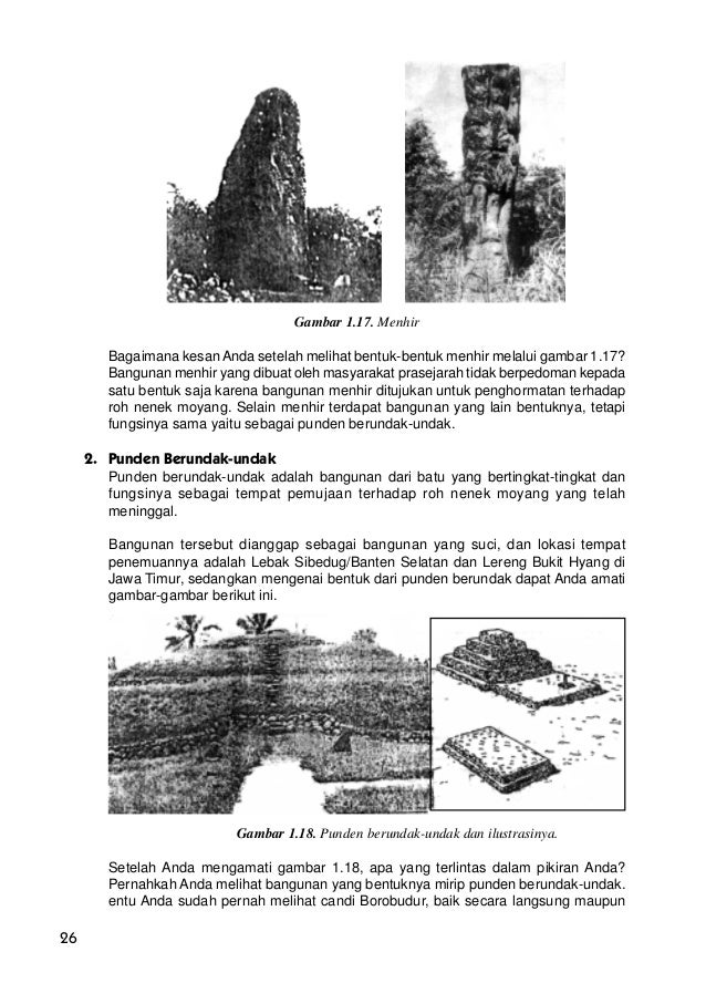Kebudayaan Masyarakat Prasejarah Indonesia