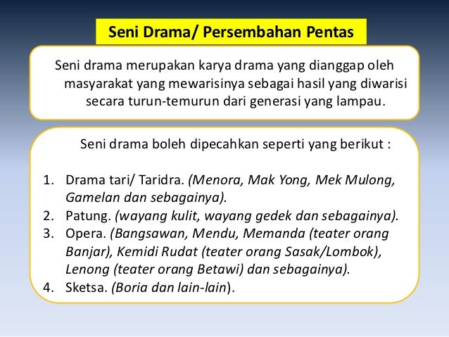 Contoh Drama Teater - Sepcont