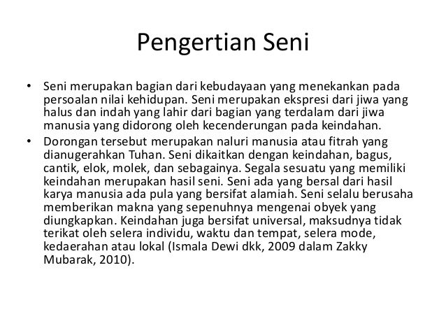 Pengertian Seni Budaya Menurut Para Ahli - IlmuSeni.com