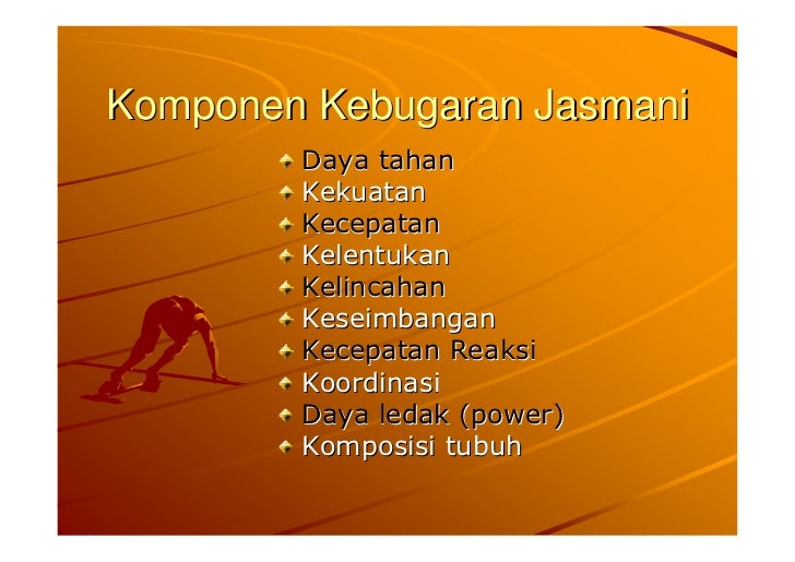 Kebugaran Jasmani
