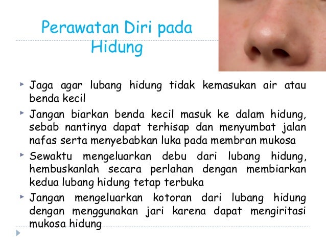 Kebutuhan Perawatan Diri Dan Kebersihan Lingkungan