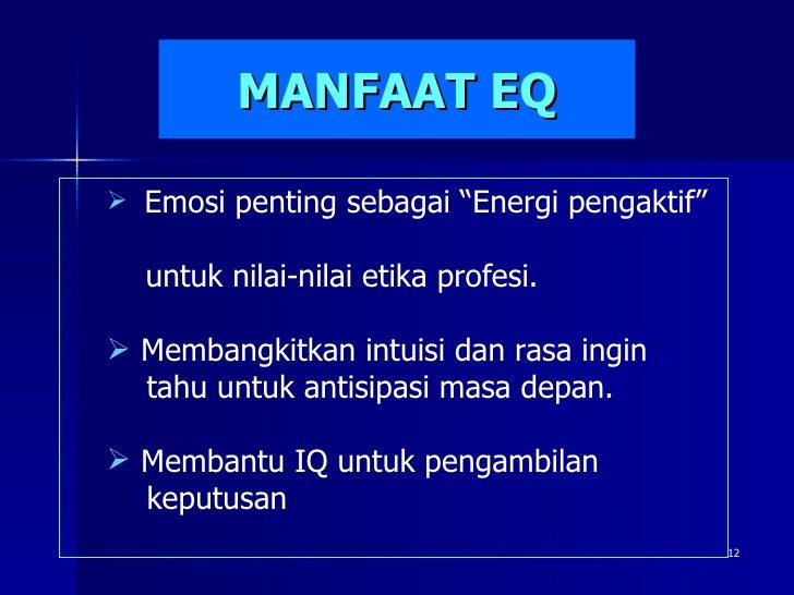 Kecerdasan Emosi