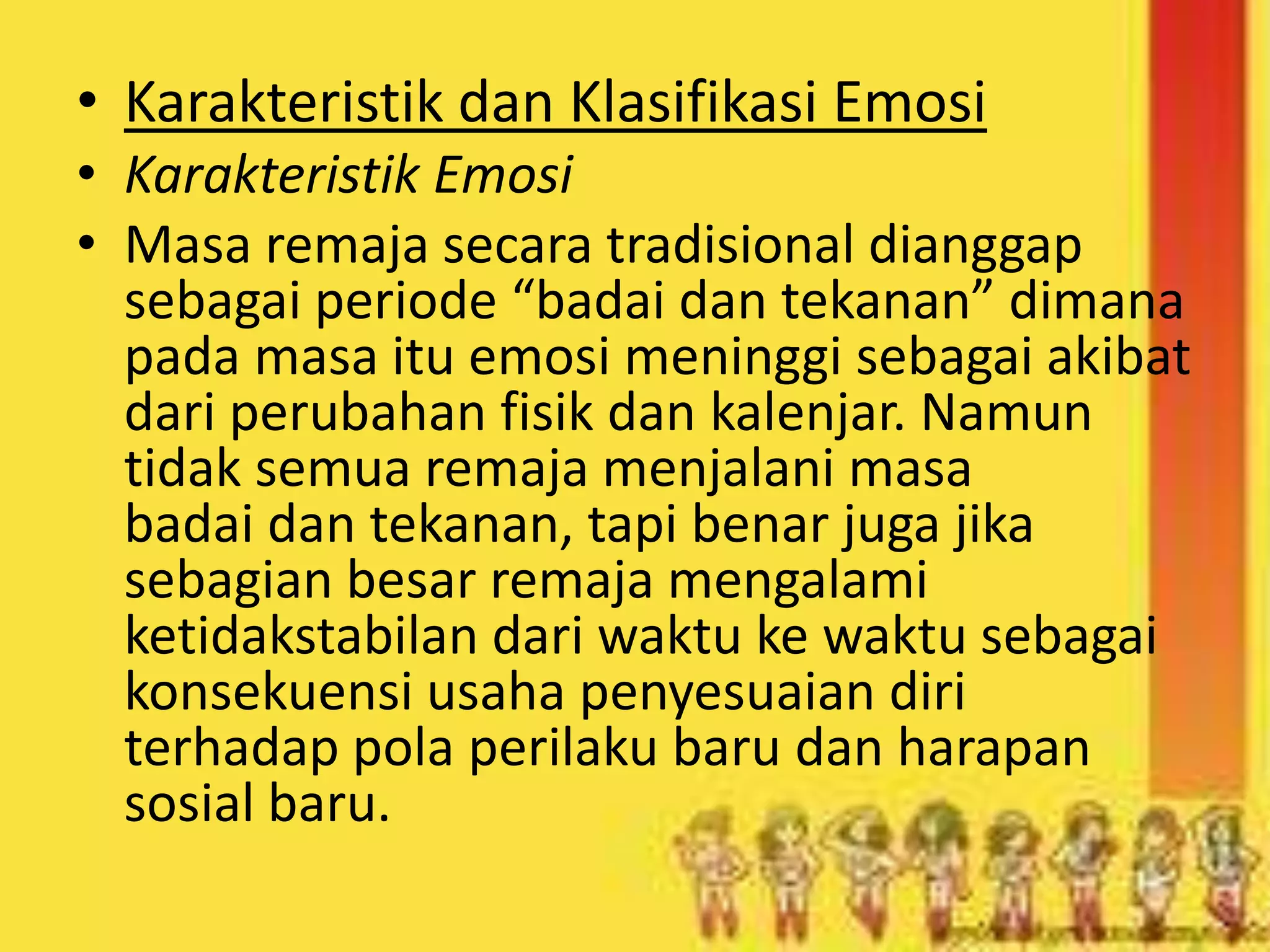 Kecerdasan Emosi dan Pengendalian Diri | PPTX