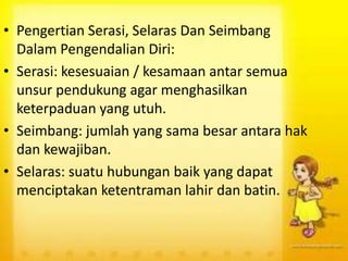 Kecerdasan Emosi dan Pengendalian Diri | PPTX