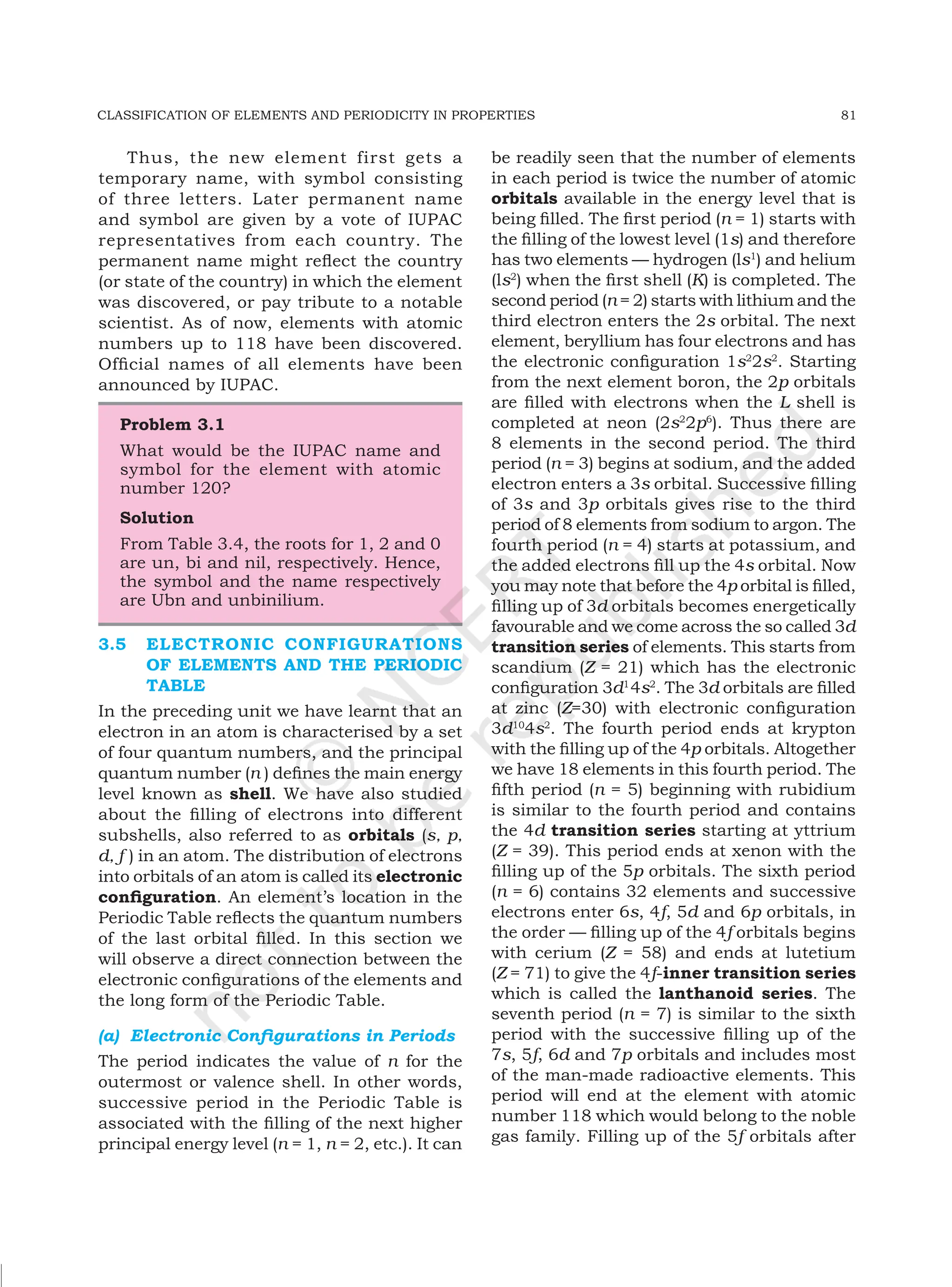 Grade 10 chemistry -Classification of elements and periodicity in ...