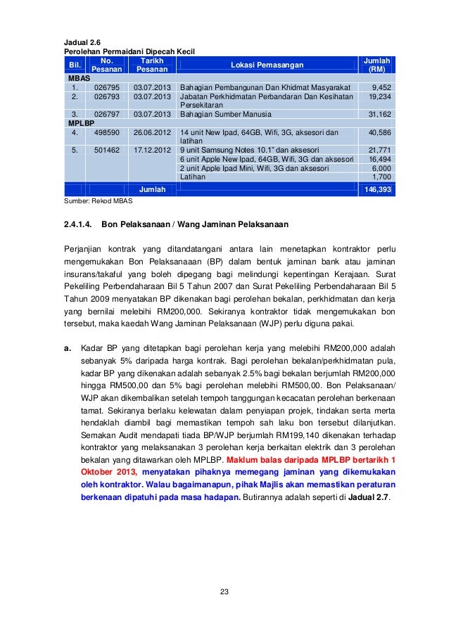 surat pekeliling am bilangan 3 tahun 2012