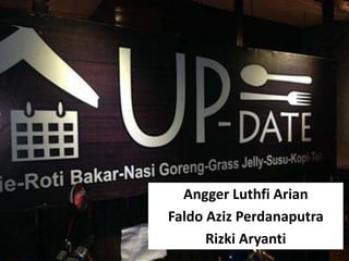 Angger Luthfi Arian
Faldo Aziz Perdanaputra
Rizki Aryanti
 