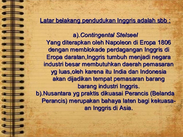Kedatangan Belanda Ke Indonesia 1