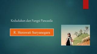 Kedudukan dan Fungsi Pancasila
R. Herawati Suryanegara
 