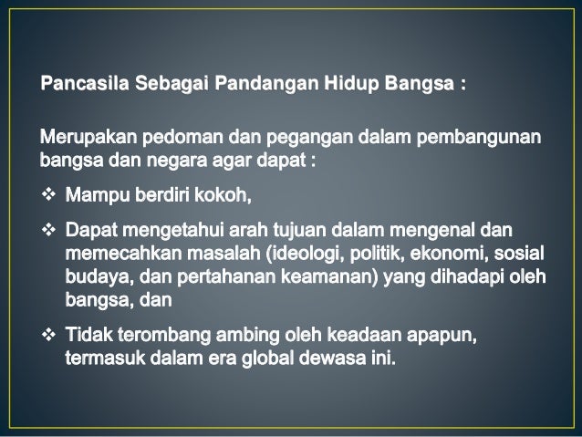  Kedudukan  fungsi  dan  peranan  pancasila 