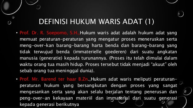 Pengertian Waris Dan 3 Hukum Waris Di Indonesia