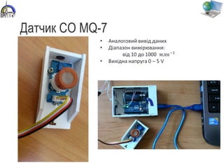 Датчик СО MQ-7
40
 
