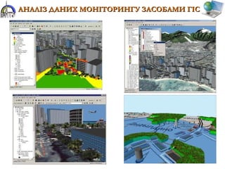 АНАЛІЗ ДАНИХ МОНІТОРИНГУ ЗАСОБАМИ ГІСАНАЛІЗ ДАНИХ МОНІТОРИНГУ ЗАСОБАМИ ГІС
 