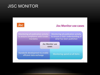 JISC MONITOR 
 