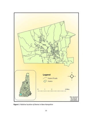 Figure 1 Relative location of Keene in New Hampshire


                                         13
 