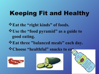 how to stay fit and healthy essay