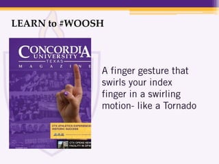 LEARN to #WOOSH
 