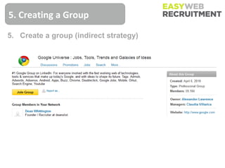 5. Creating a Group

5. Create a group (indirect strategy)
 