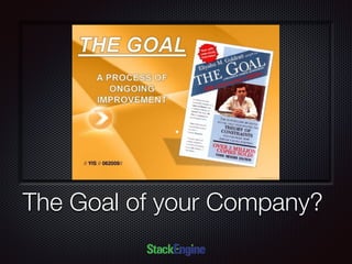 Text
The Goal of your Company?
 
