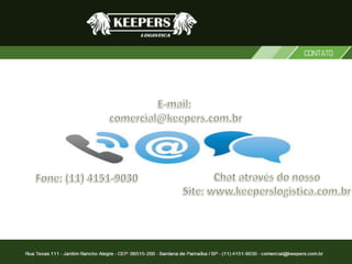 Apresentação Keepers Logística 2015/2016