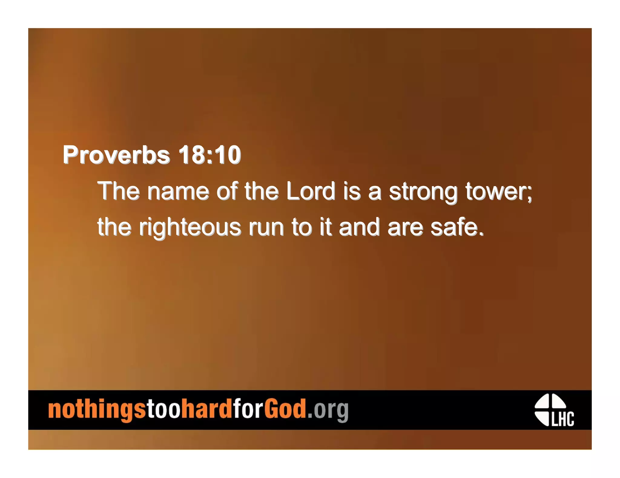 Keeping the Endurance Factor