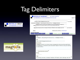 Keeping Up With Social Tagging