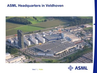 PublicSlide 7 |
ASML Headquarters in Veldhoven
 