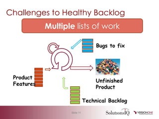 Core VisionBusiness Drives DevelopmentScrum considers this a good thing.  