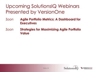 Indicator: User story is too large, hard to estimateChallenges: Not Enough InformationNeed clear acceptance criteriaObjectively determine – Have we built the right thing?Need to be sufficient to test the featureBacklog grooming is keyTeam has a chance to ask questionsMakes differing assumptions visibleGive Product Owner pre-planning feedbackTime to clarify storiesProtects prioritization by customer value