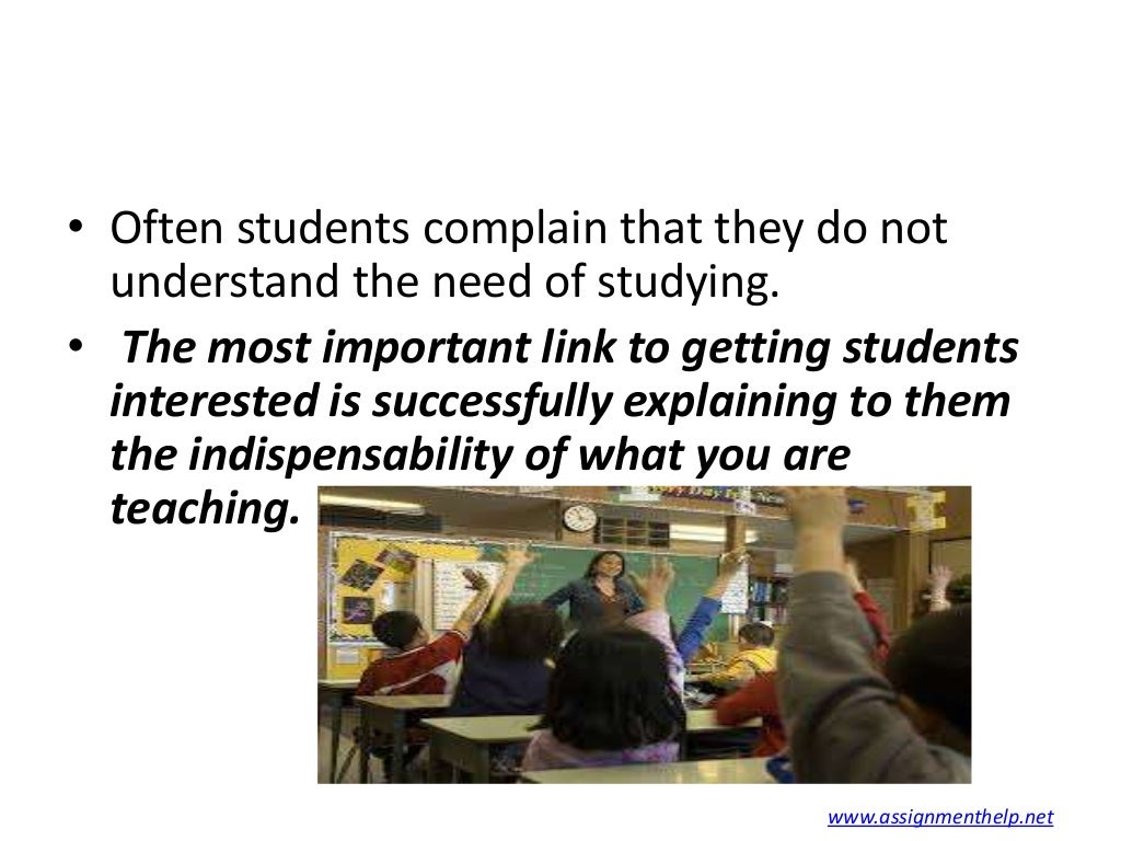Keeping Students Interested In Classroom Teaching