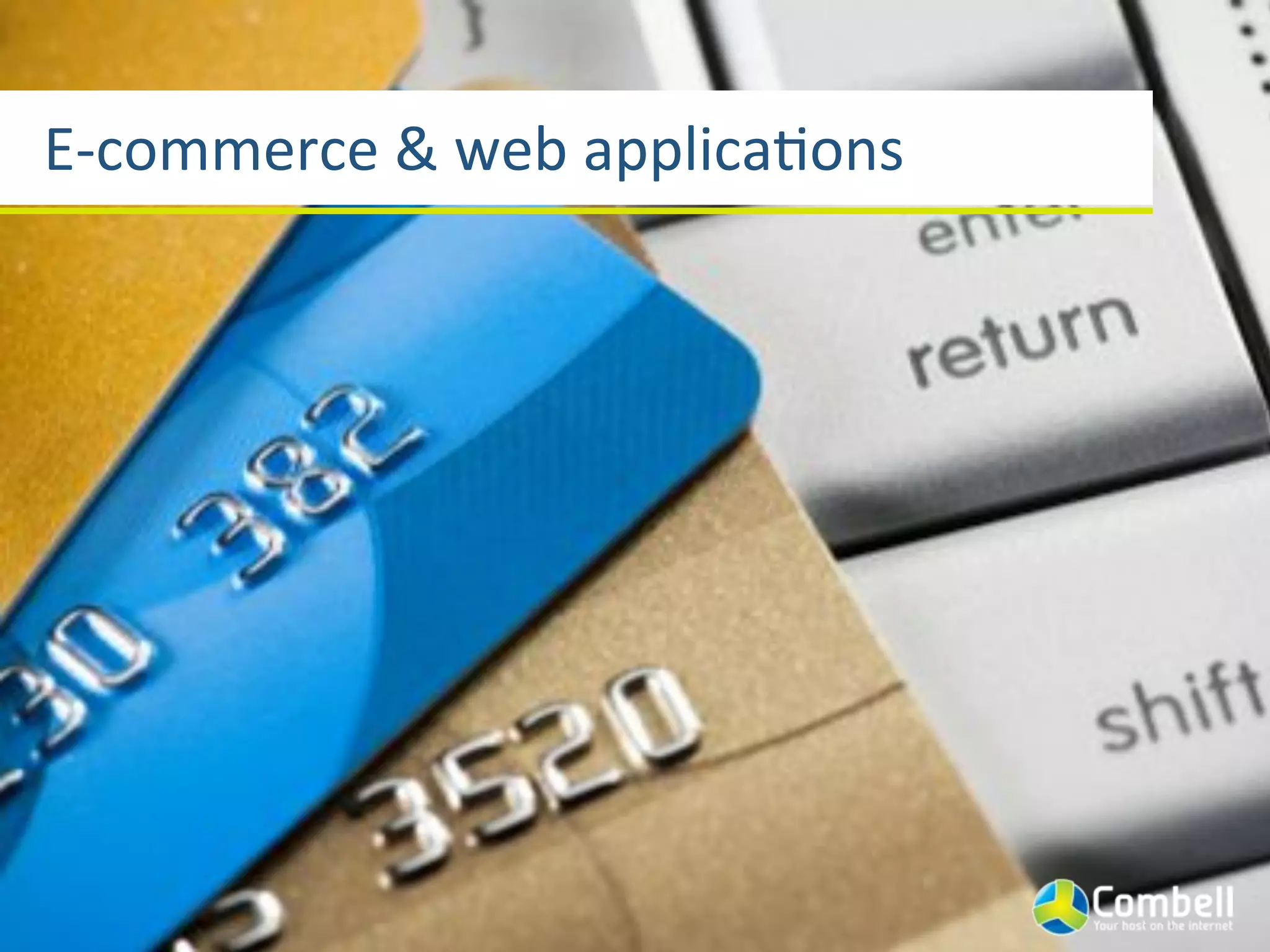E_commerce(&(web(applica]ons
 