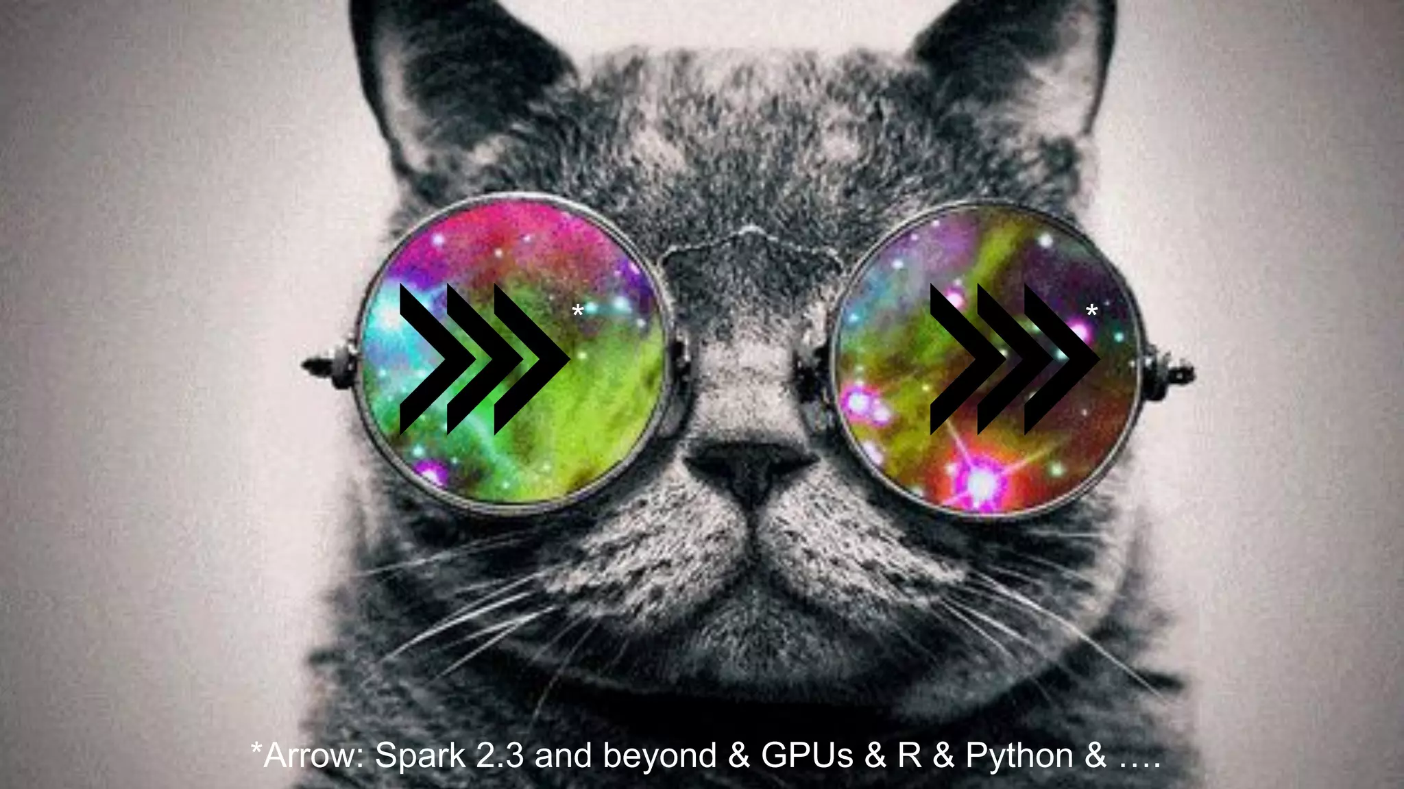 Andrew Skudder *Arrow: Spark 2.3 and beyond & GPUs & R & Python & …. * * 