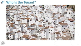 Who Is the Tenant?
21
 