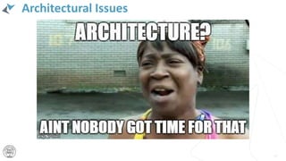 Architectural Issues
26
 