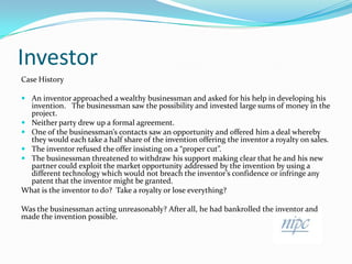 one of the parties loses interest