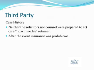   improvements are made to the invention.Co-InventorsRemediesAgreement should contain a dispute resolution provision.mediation by IP specialist