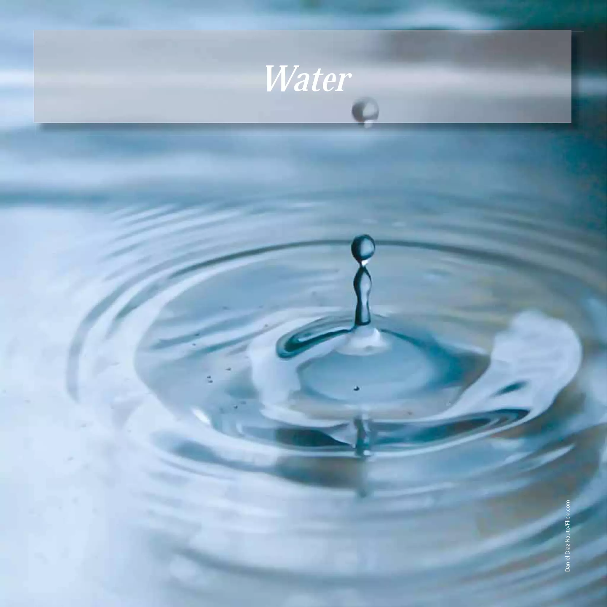 41
                                    Water




     Daniel Diaz Nauto/Flickr.com
 