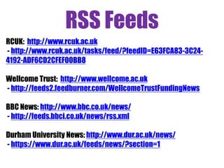 Demo
Books
- Library Catalogue / Discover
- COPAC
- Publisher sites
 