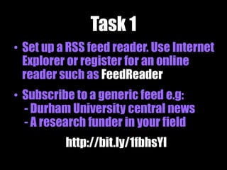 Part 2
What?
Journal
TOCs
 