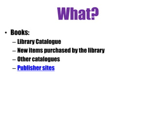 Demo
Zetoc
- TOC Alerts
- TOC RSS feeds
 